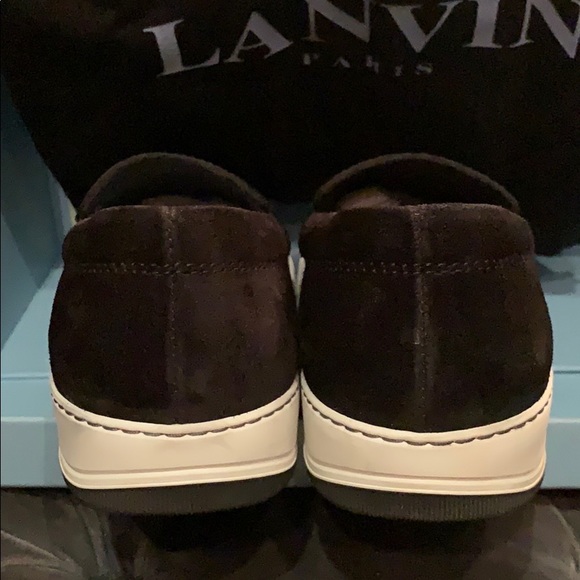 Authentic Lanvin slip-on sneakers size 7